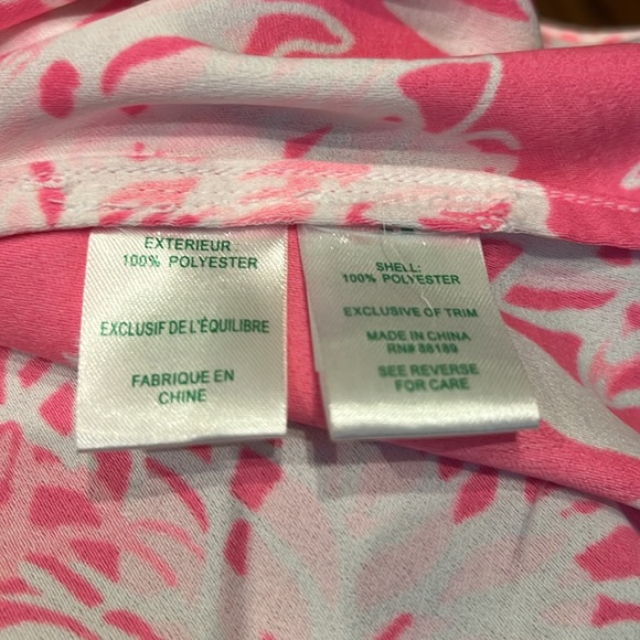 Lilly Pulitzer Nala Soft Shift Dress sizes 10 and 14 Resort White Caliente NWT - Picture 5 of 16